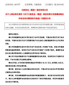 力帆股份回復(fù)上交所問詢函 開展代工服務(wù)與投資咨詢，預(yù)計(jì)新增投資超1.2億元